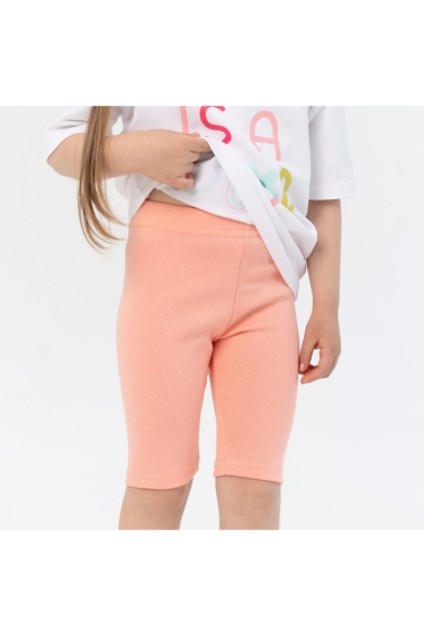 Лосини для дівчинки кораловий стретч - 1