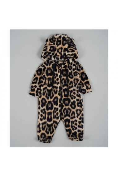 Комбінезони флісовий для малят Лєо бежевий мікрофліс