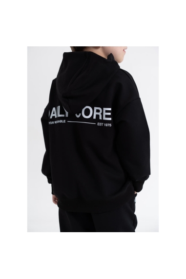 Костюм для хлопчика чорний двонитка - 5