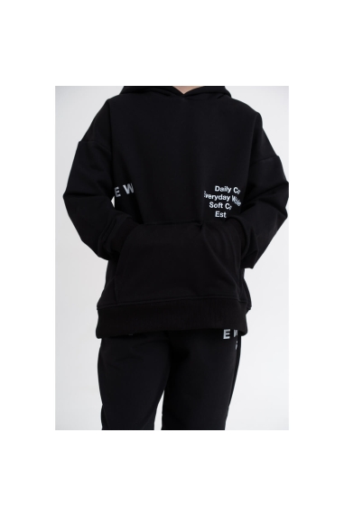 Костюм для хлопчика чорний двонитка - 7