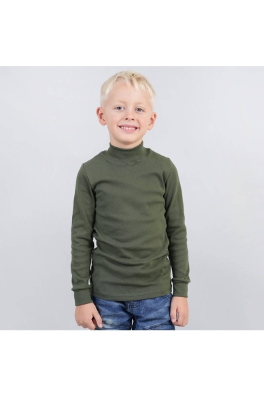 Гольф  для хлопчика пляшковий стрейч