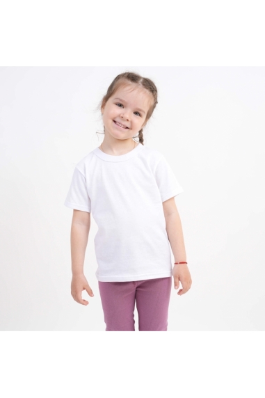 Футболка дитяча білий кулір
