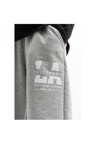 Джогери для хлопчика чорний двонитка - 1