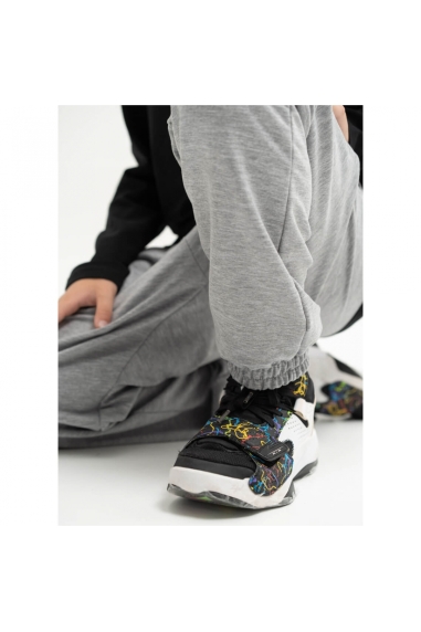 Джогери для хлопчика чорний двонитка - 2