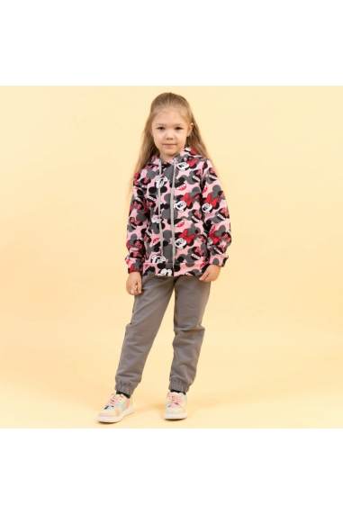 Костюм для дівчинки рожевий двонитка