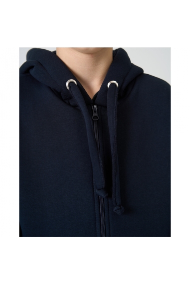 Костюм для хлопчика темно-синій тринитка на флісі - 3