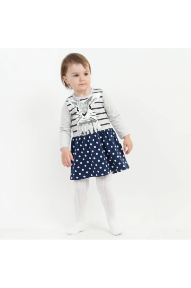 Сукня для дівчинки темно-синій фулікра