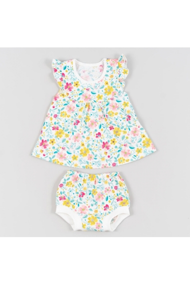 Костюм ясельний Квіти кулір