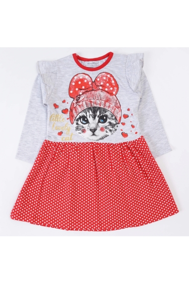 Сукня  для дівчинки червоний фулікра