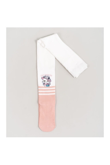 Колготки для дівчинки молочний