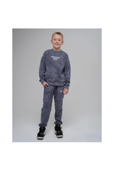 Світшот підлітковий графіт тринитка на флісі