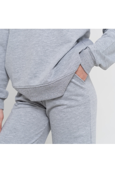 Костюм для дитячий сірий двонитка - 6