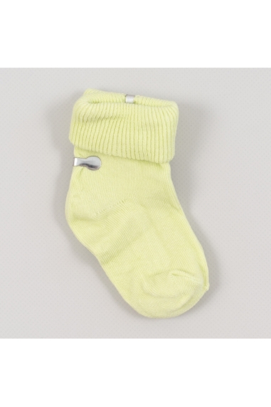 Шкарпетки для новонароджених салатовий бавовна