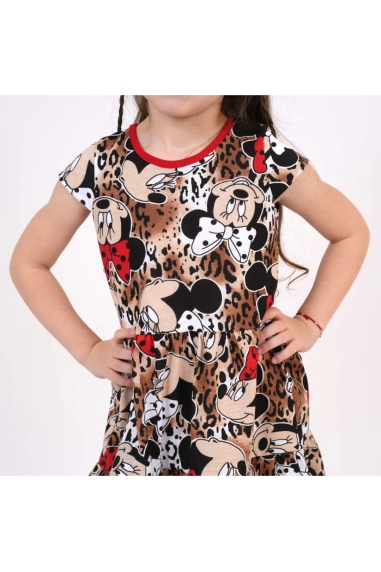 Сукня для дівчинки Міні бежевий кулір - 1