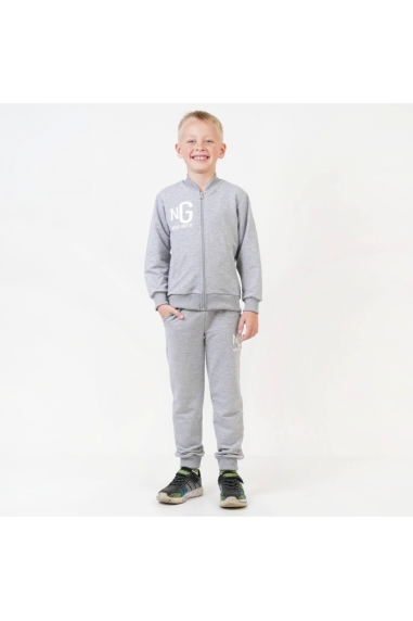 Костюм для хлопчика світло- сірий двонитка