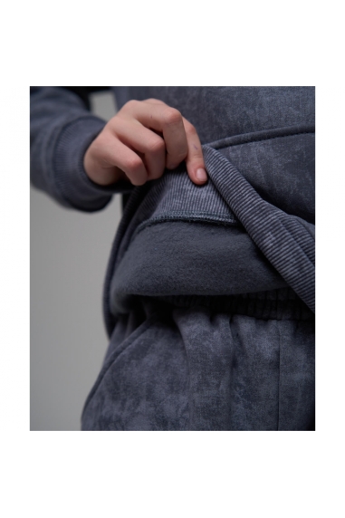 Костюм підлітковий графіт тринитка на флісі - 6