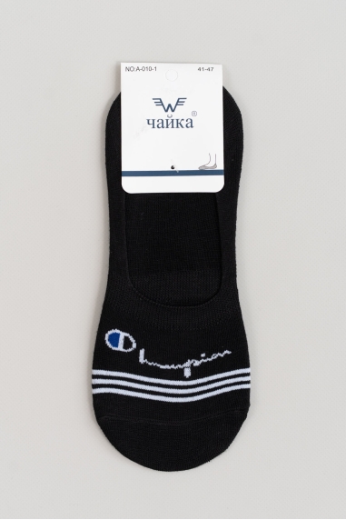 Сліди для чоловіків темно-синій бавовна