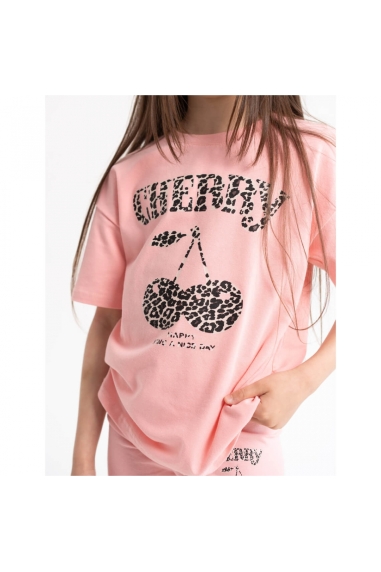 Комплект для дівчинки персик стретч-кулір - 2