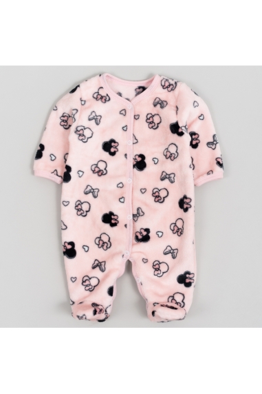 Пухнастий чоловічок для малят рожевий велсофт