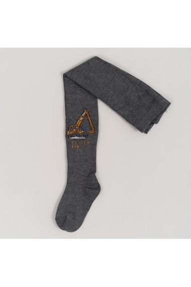 Колготки для хлопчика графіт бавовна