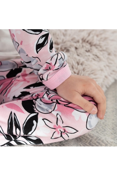 Піжама для дівчинки рожевий кулір - 2