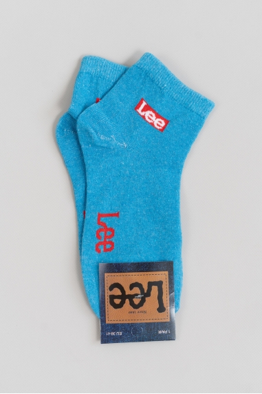 Шкарпетки жіночі блакитний бавовна