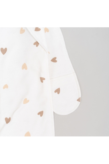 Сліп для новонароджених молочний начіс (футер) - 2