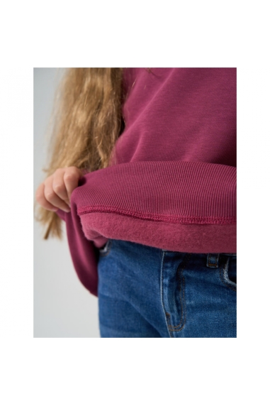 Світшот для дівчинки ожина тринитка на флісі - 3