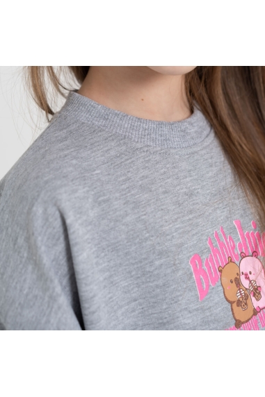 Костюм для дитячий сірий двонитка - 4