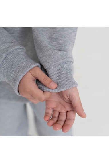 Костюм для дитячий сірий двонитка - 6