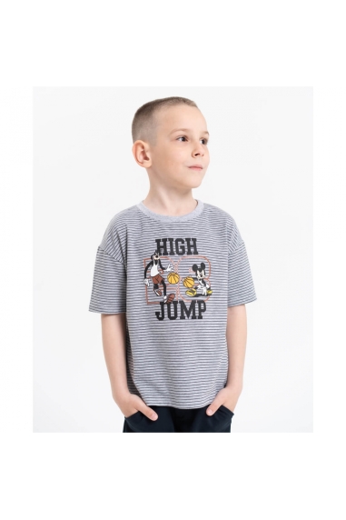 Футболка для хлопчика сірий фулікра