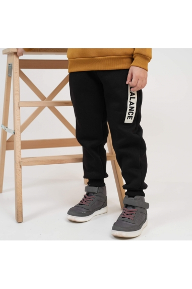 Костюм для хлопчика гірчичний тринитка на флісі - 2