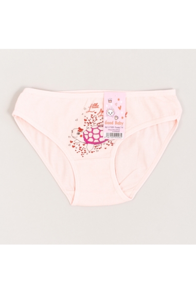 Трусики для дівчинки персиковий стретч-кулір