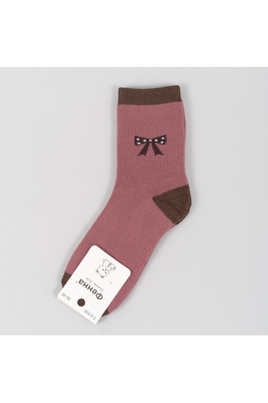 Шкарпетки для дівчинки ліловий махра