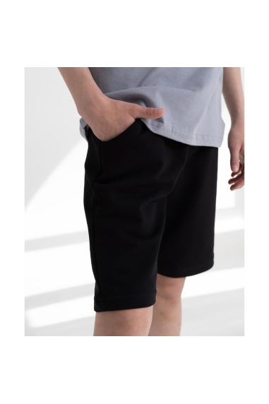 Костюм для хлопчика чорний двонитка - 4