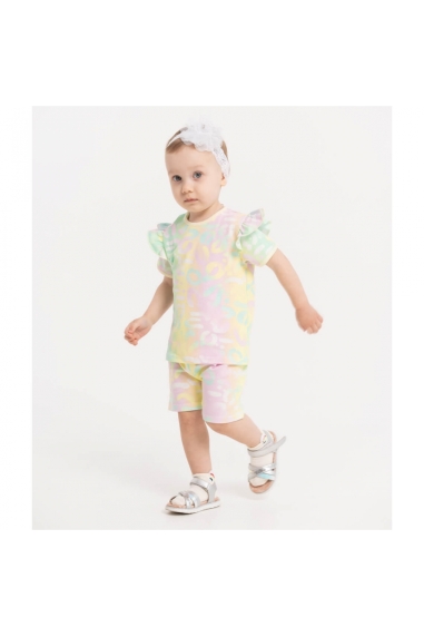 Костюм ясельний Лео веселка стретч-кулір