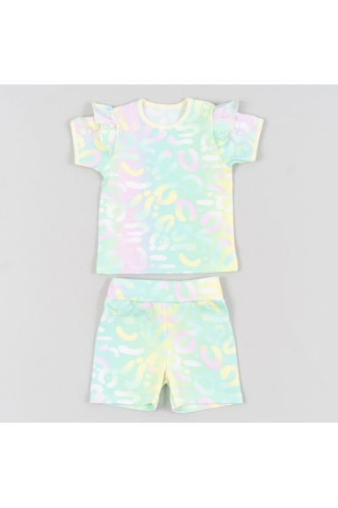 Костюм ясельний Лео веселка стретч-кулір - 2