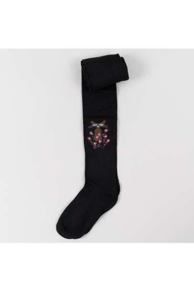 Колготки  для дівчинки чорний бавовна