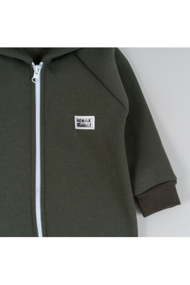 Комбінезони Комбінезон дитячій хакі Тринитка на флісі - 1