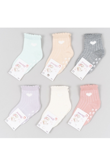 Шкарпетки для малят бежевий бавовна - 1