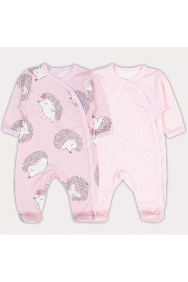 Пара чоловічків для малят Їжачки рожевий інтерлок