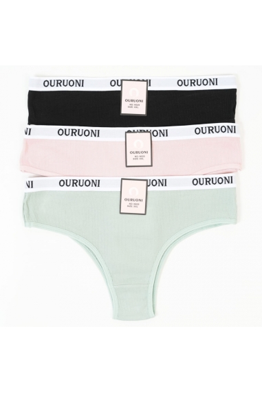 Труси жіночі ментол рубчик