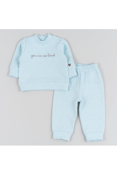 Костюм для малят блакитний капітон