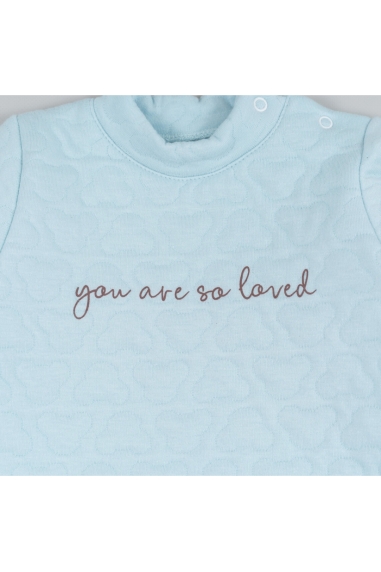 Костюм для малят блакитний капітон - 1