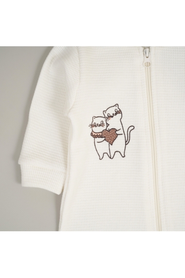 Чоловічок для малят на блискавці молочний вафелька - 2