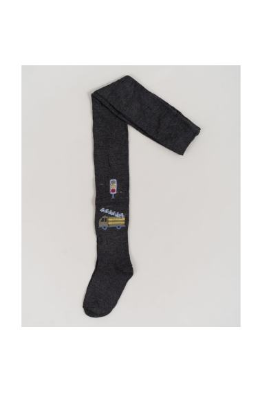 Колготки для хлопчика графіт бавовна