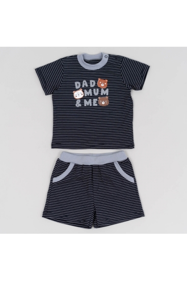 Костюм для хлопчика чорний фулікра - 4