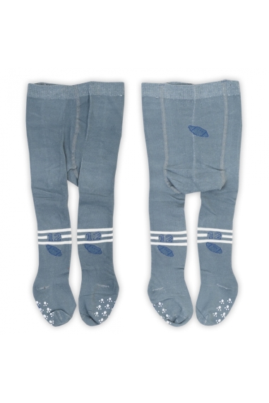 Колготки під памперс для хлопчика сіро-блакитний бавовна