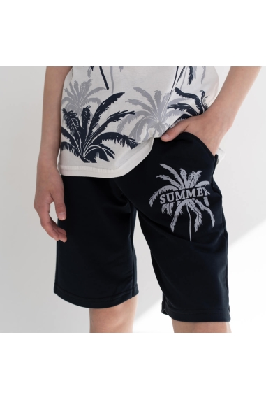 Костюм для хлопчика "Summer" чорний двонитка - 1