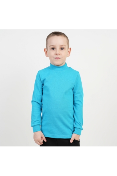 Гольф дитячий бірюза стретч